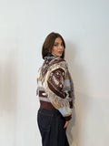 Pre order cardigan Tokyo corto marrone