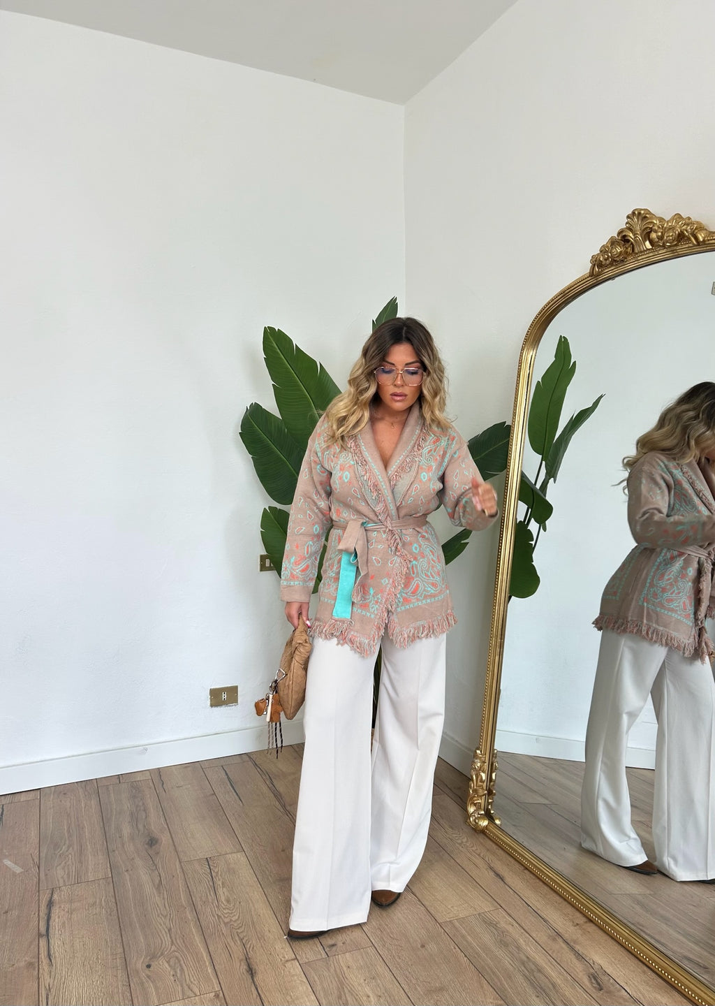 Pre order Cardigan St.Moritz Beige