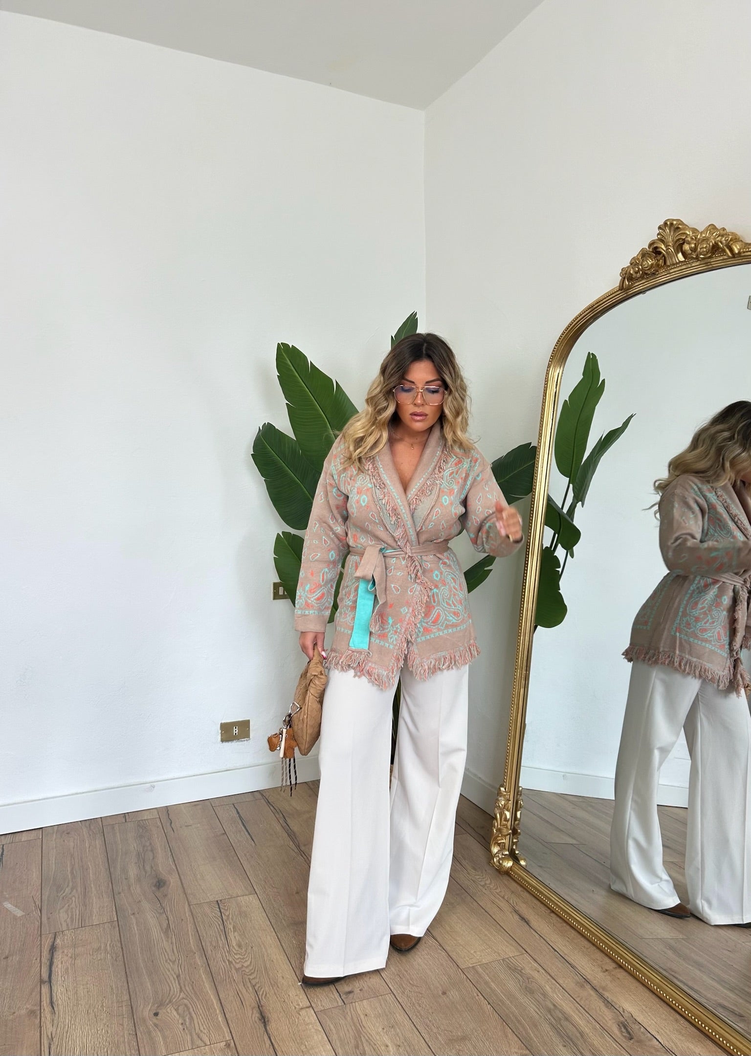 Pre order Cardigan St.Moritz Beige