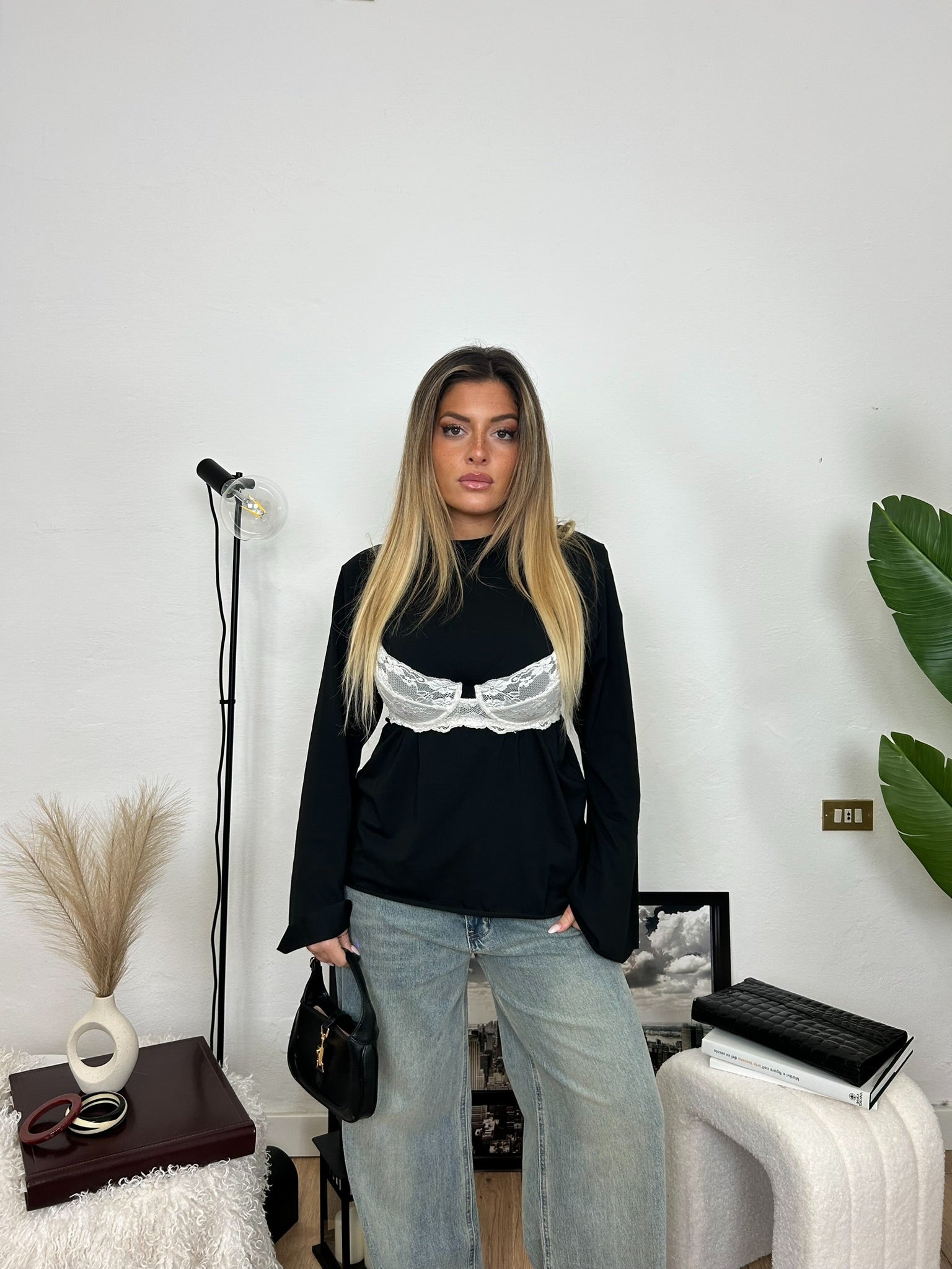 Maglia OVERSIZE - nera