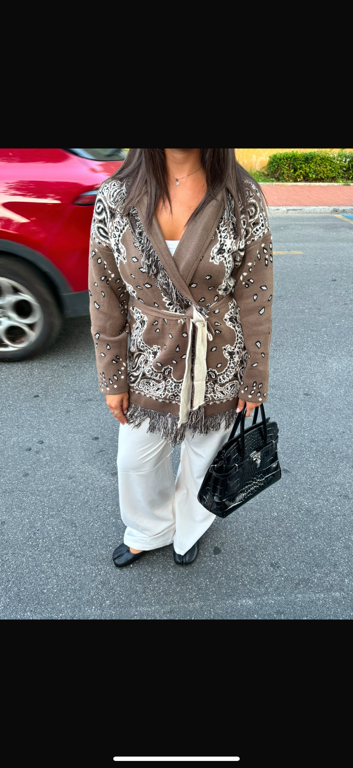 Pre Order Cardigan St. Moritz Taupe
