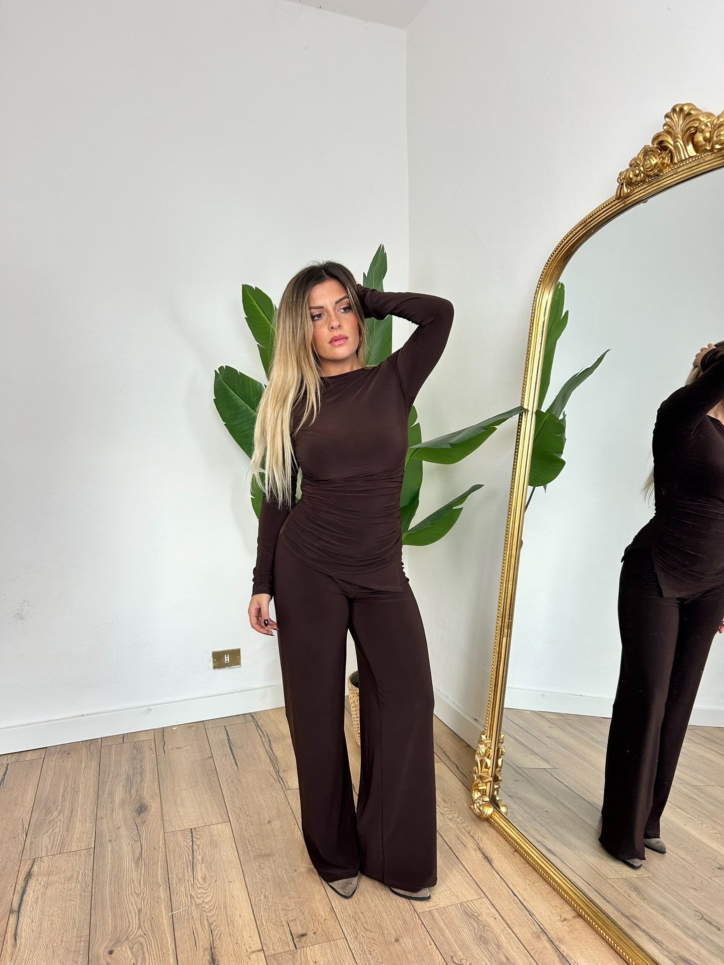 Coordinato Amsterdam marrone