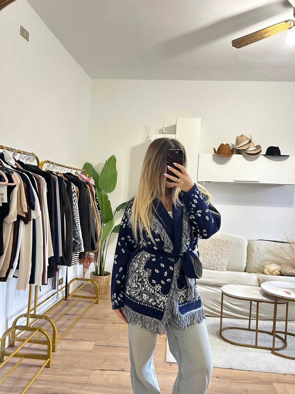 Pre Order Cardigan St.Moritz Blu