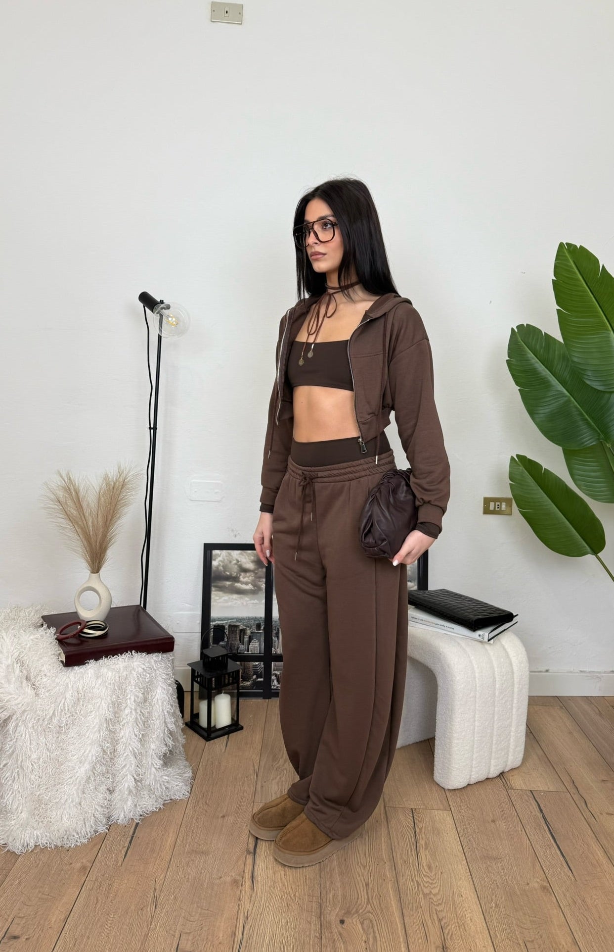 Coordset STYLISH - marrone