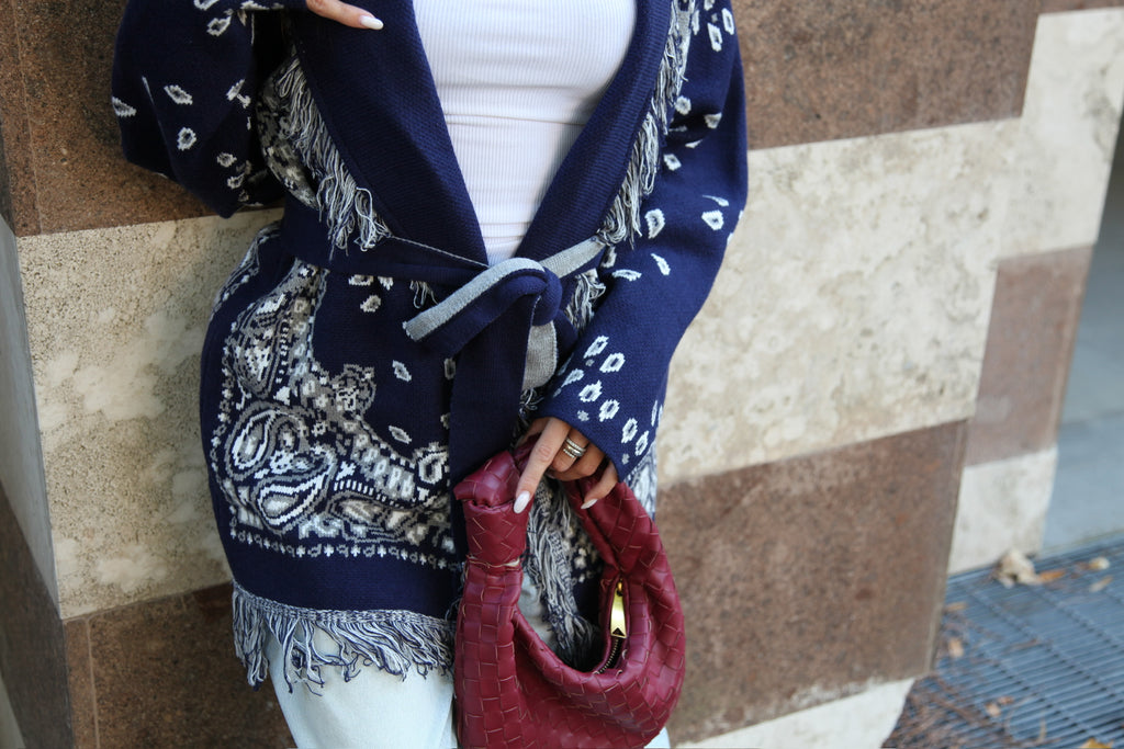Pre Order Cardigan St.Moritz Blu
