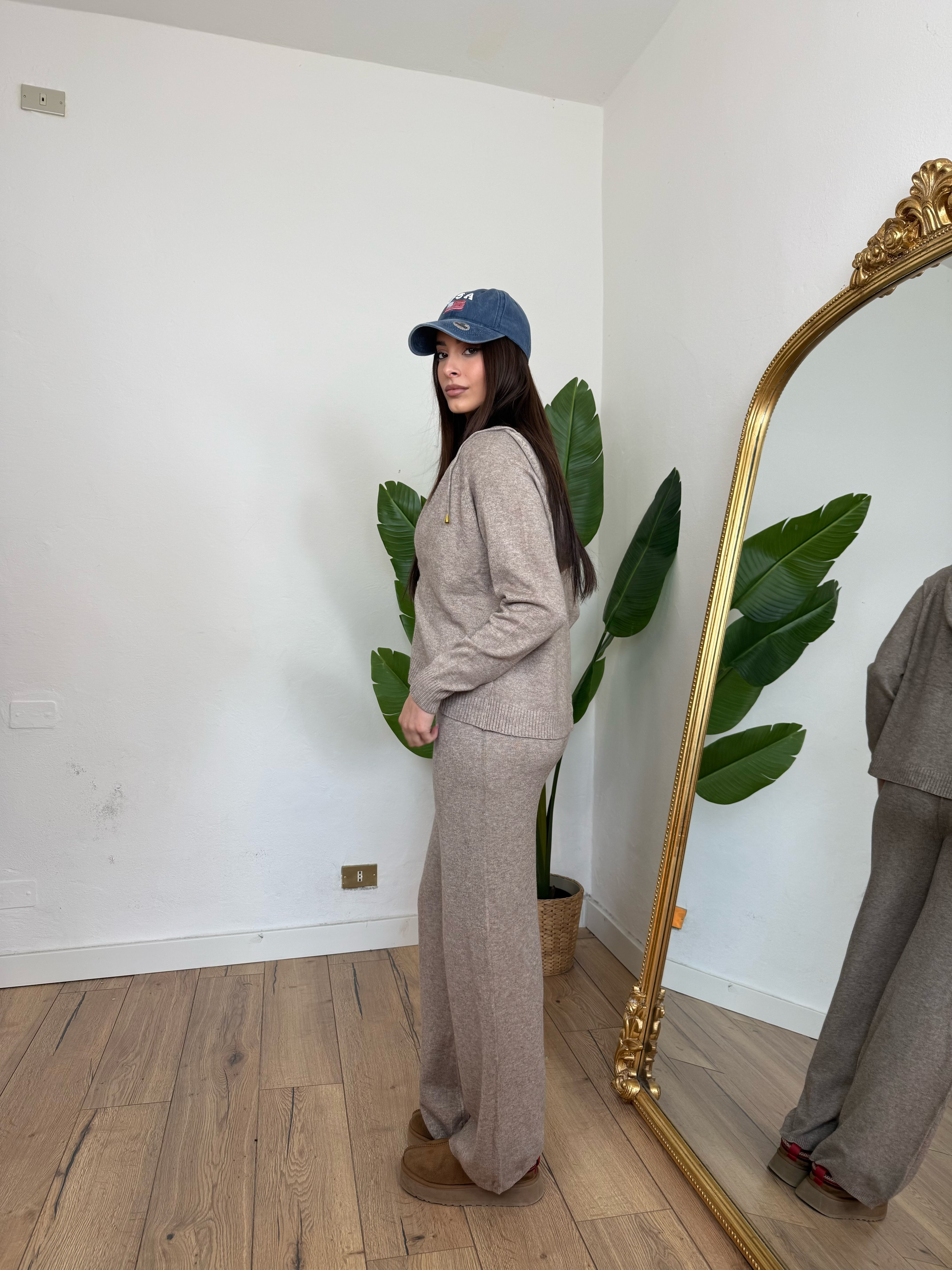 Coordinato Zip sabbia