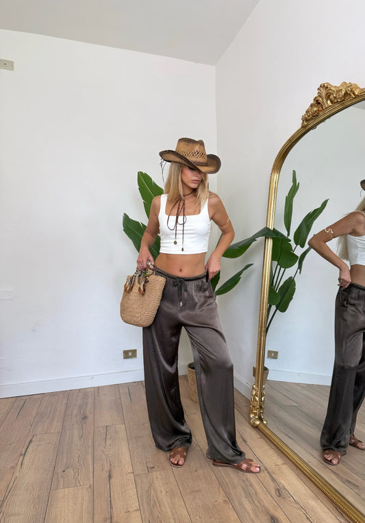 Pantalone Raso brown