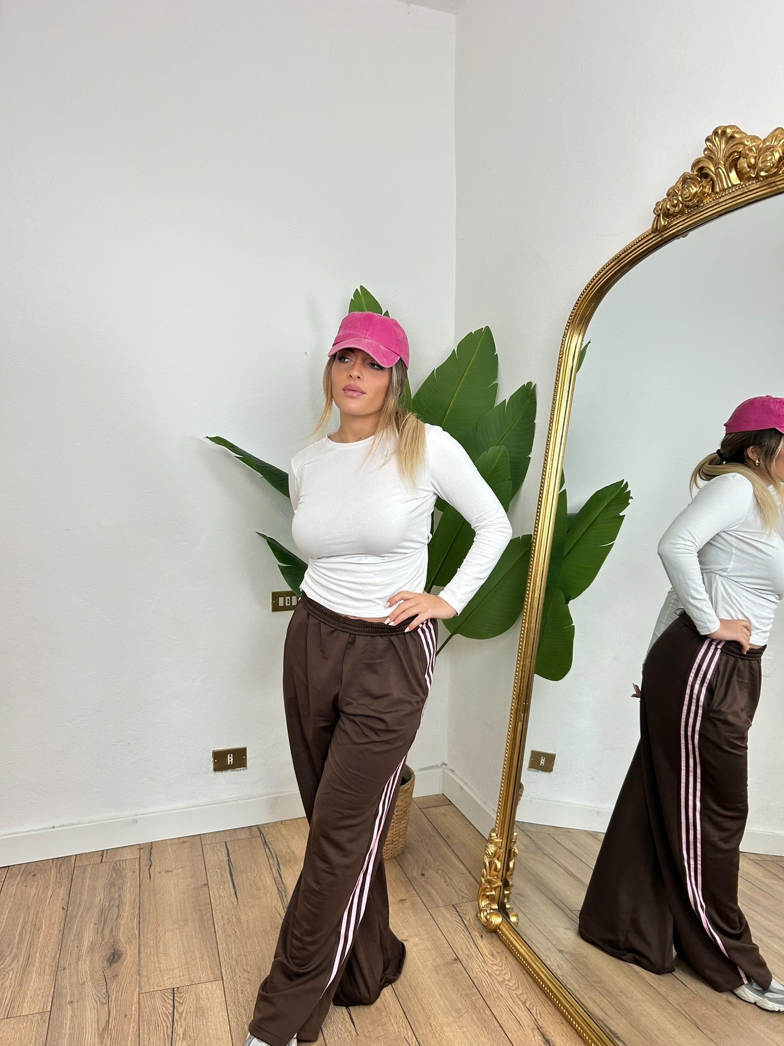 Pantalone Street marrone