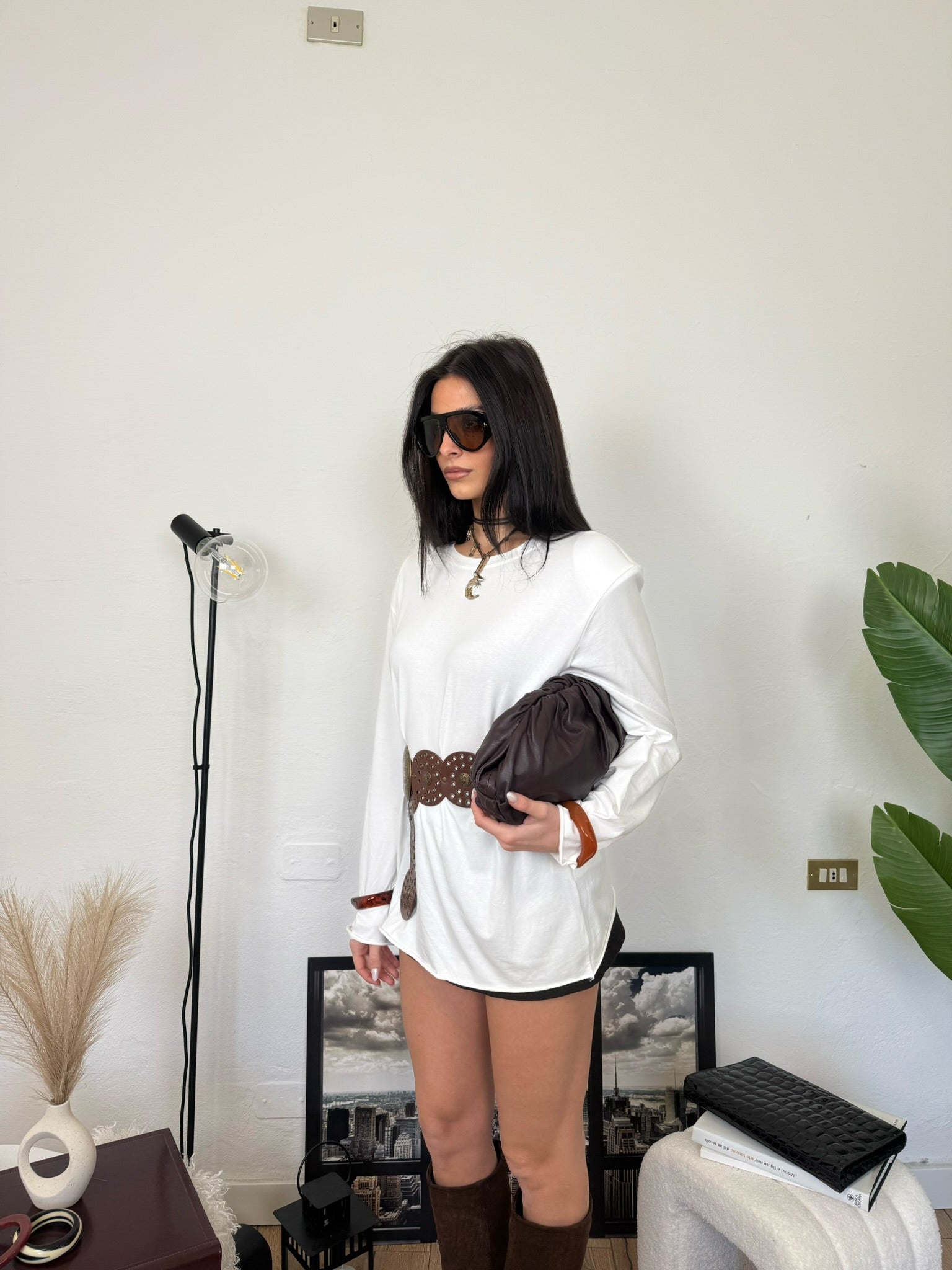 Maglia OVERSIZE - bianca