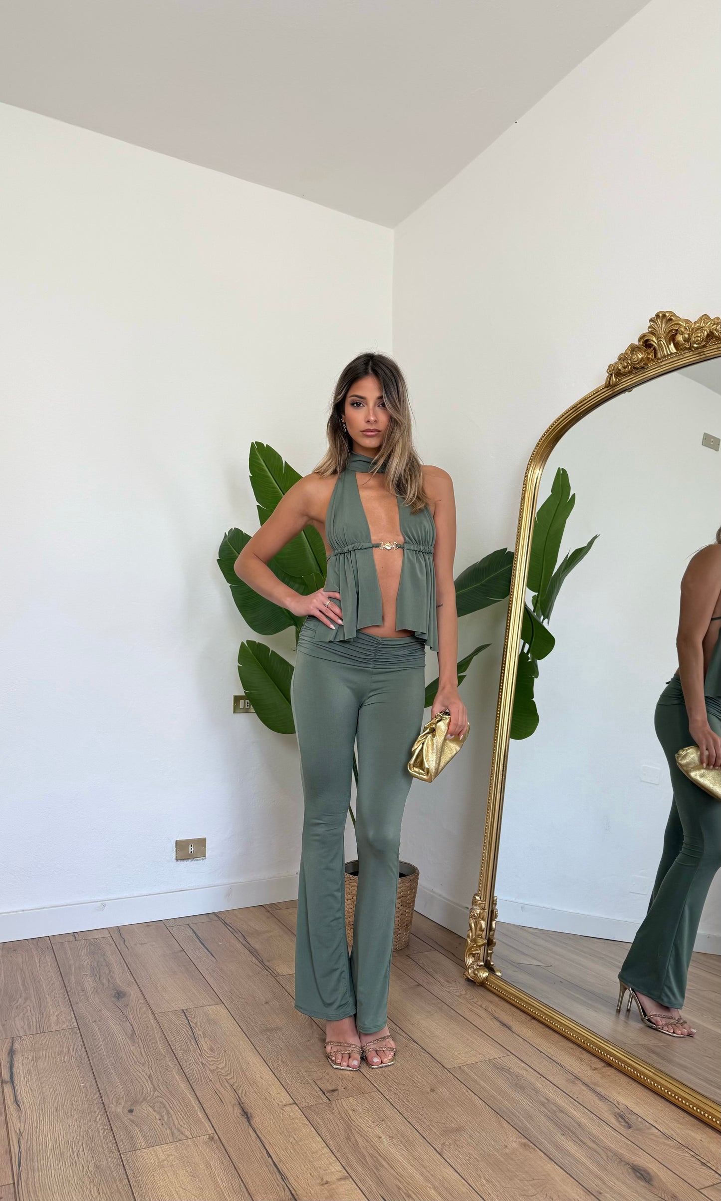 Coordinato Coachella verde