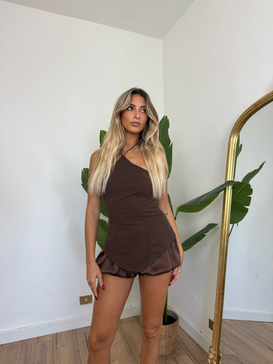 Tutina Amélie marrone