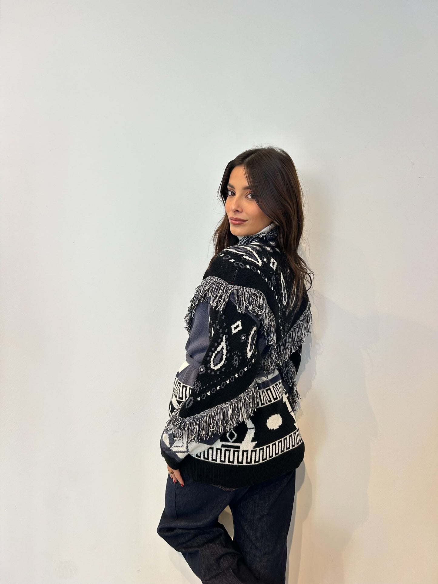 Pre order cardigan Tokyo blu