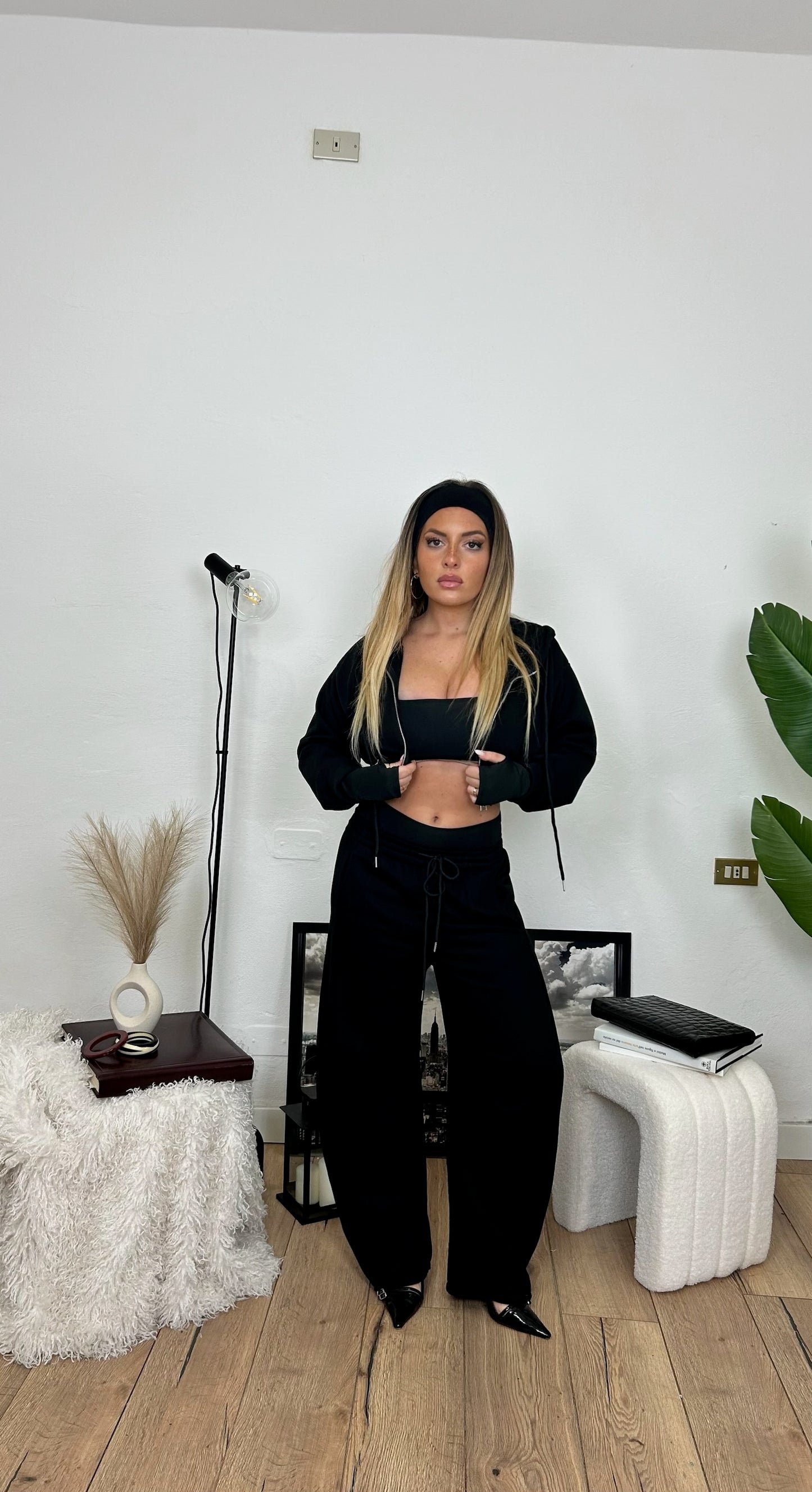 Coordset STYLISH - nero