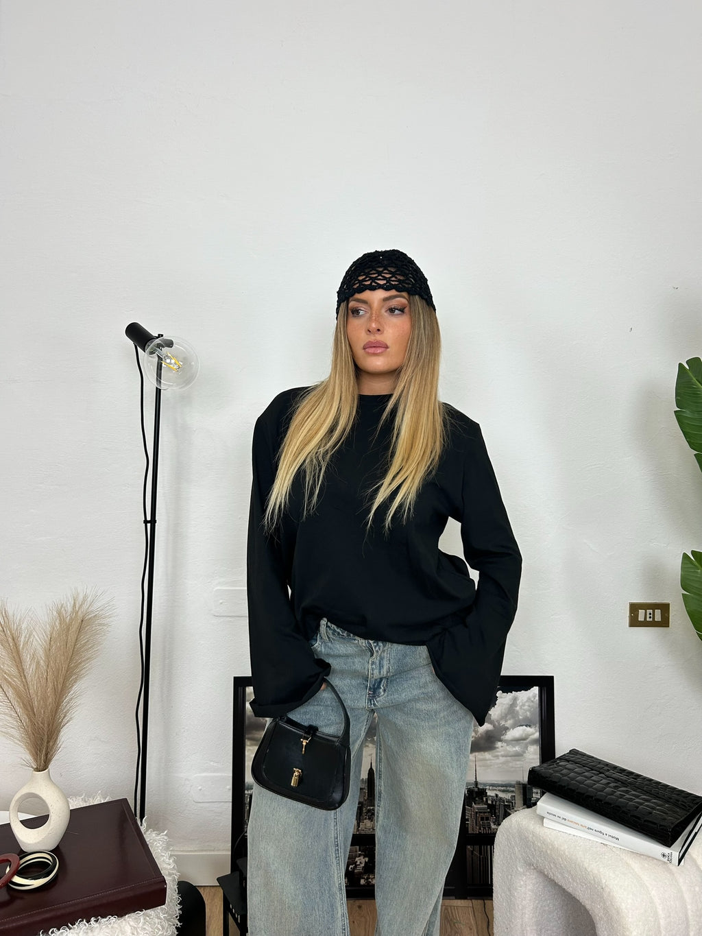 Maglia OVERSIZE - nera