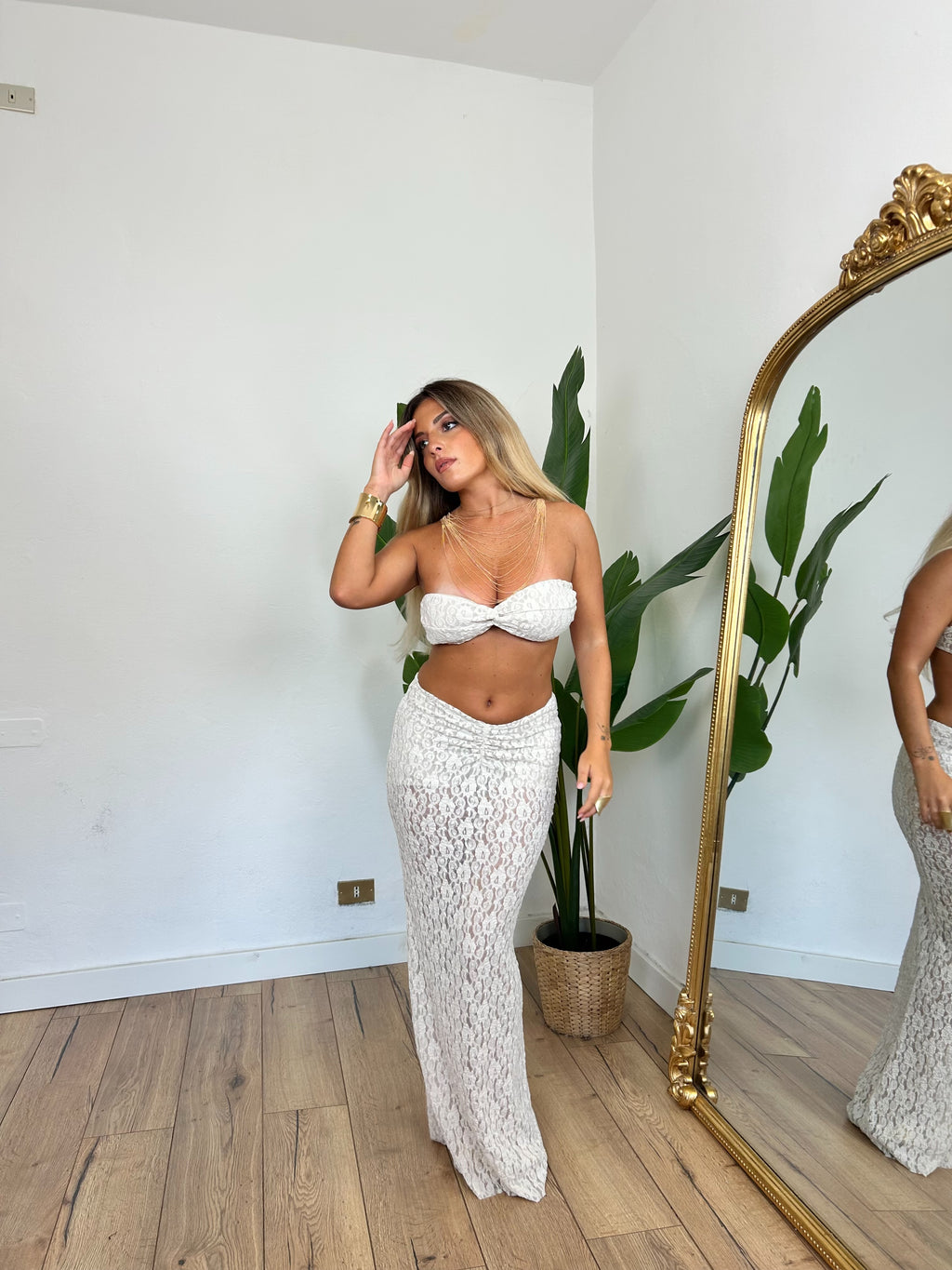 Coordinato Dafne beige