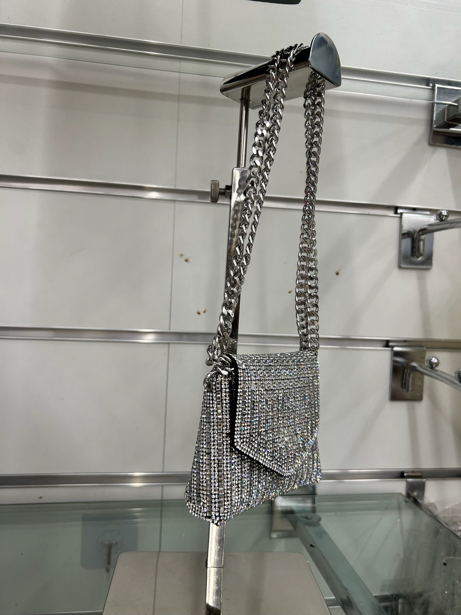 Borsa DIAMOND - argento