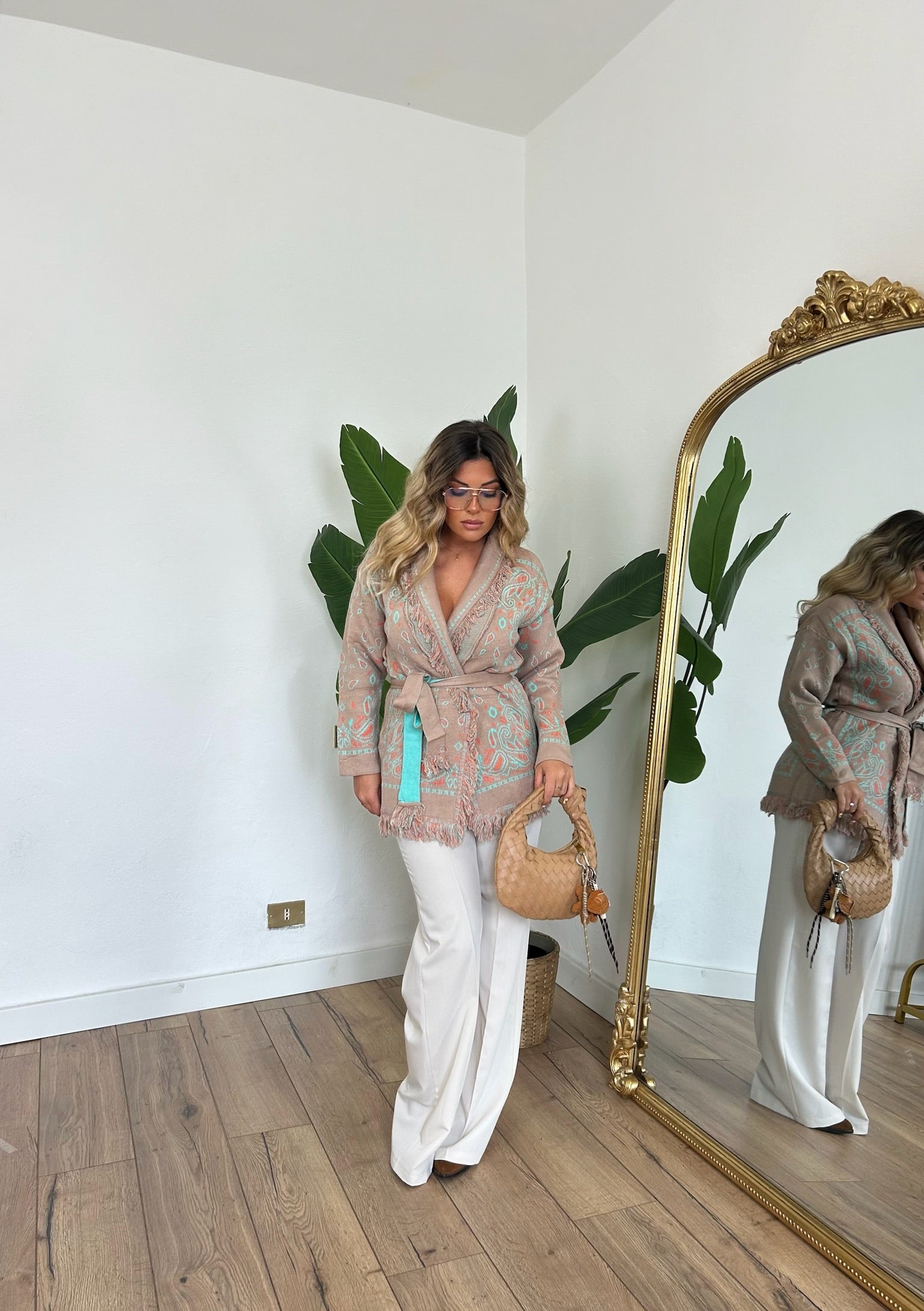 Pre order Cardigan St.Moritz Beige