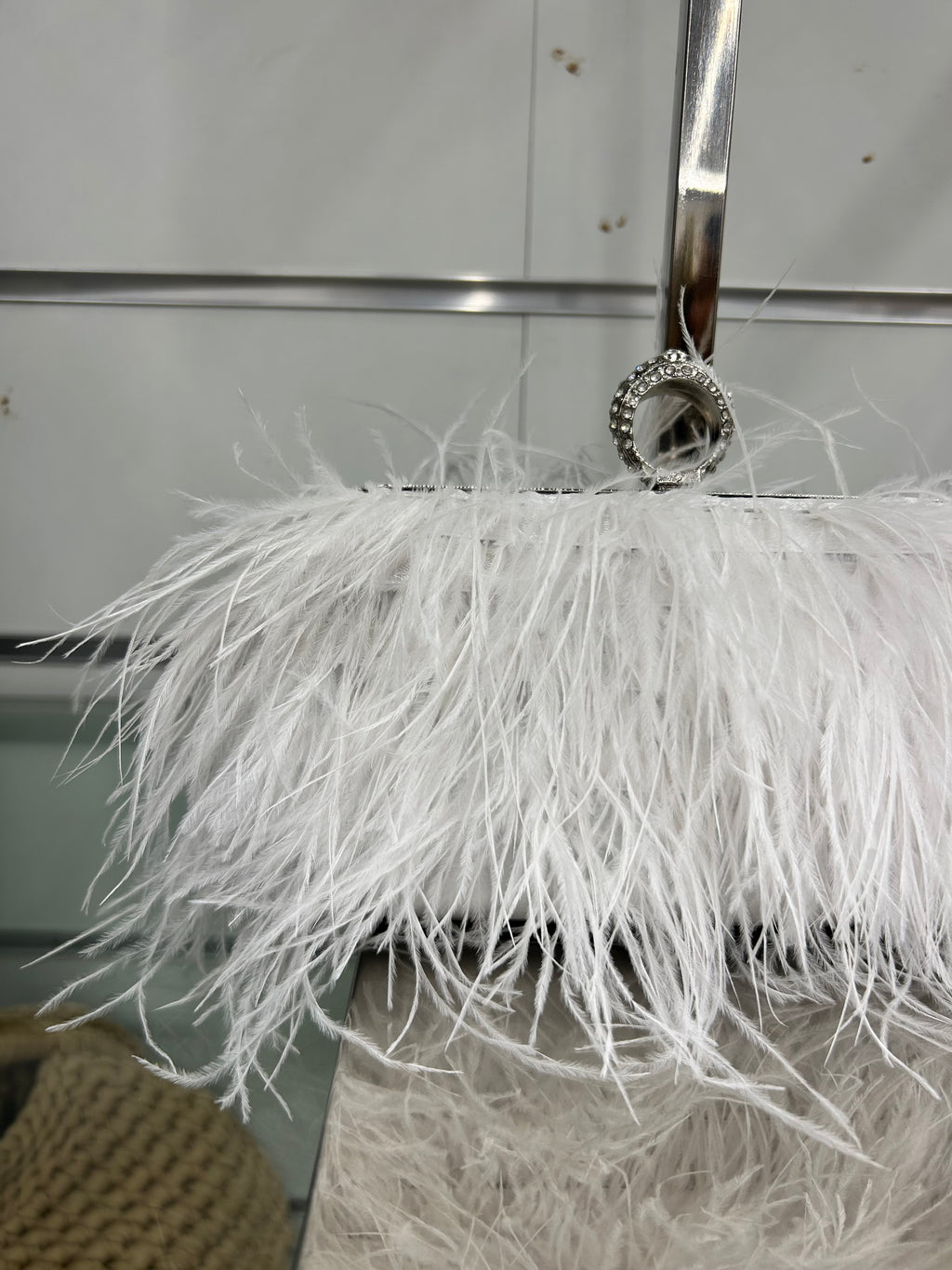 Pochette LUXURY - bianca