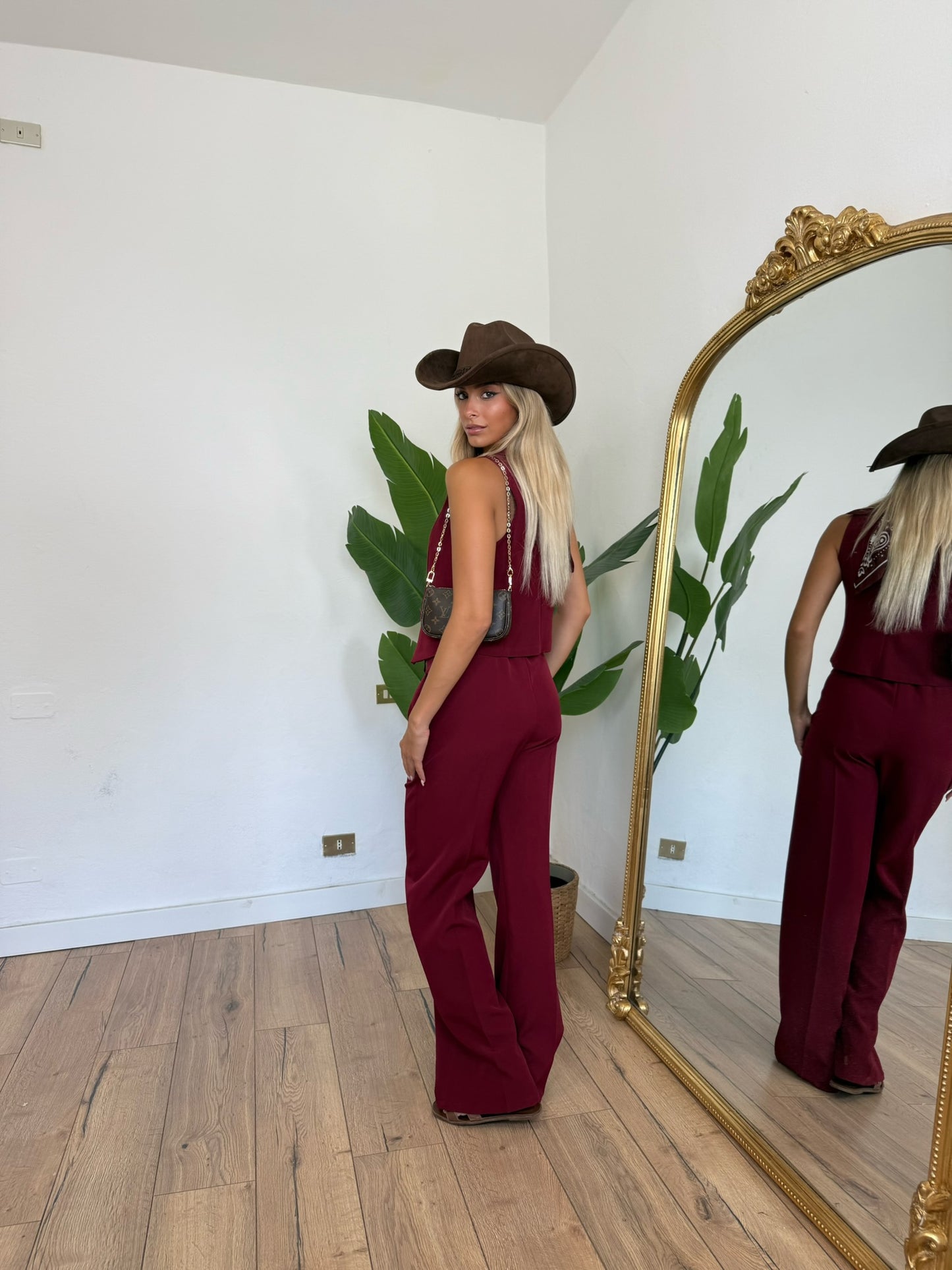 Coordinato Soho burgundy
