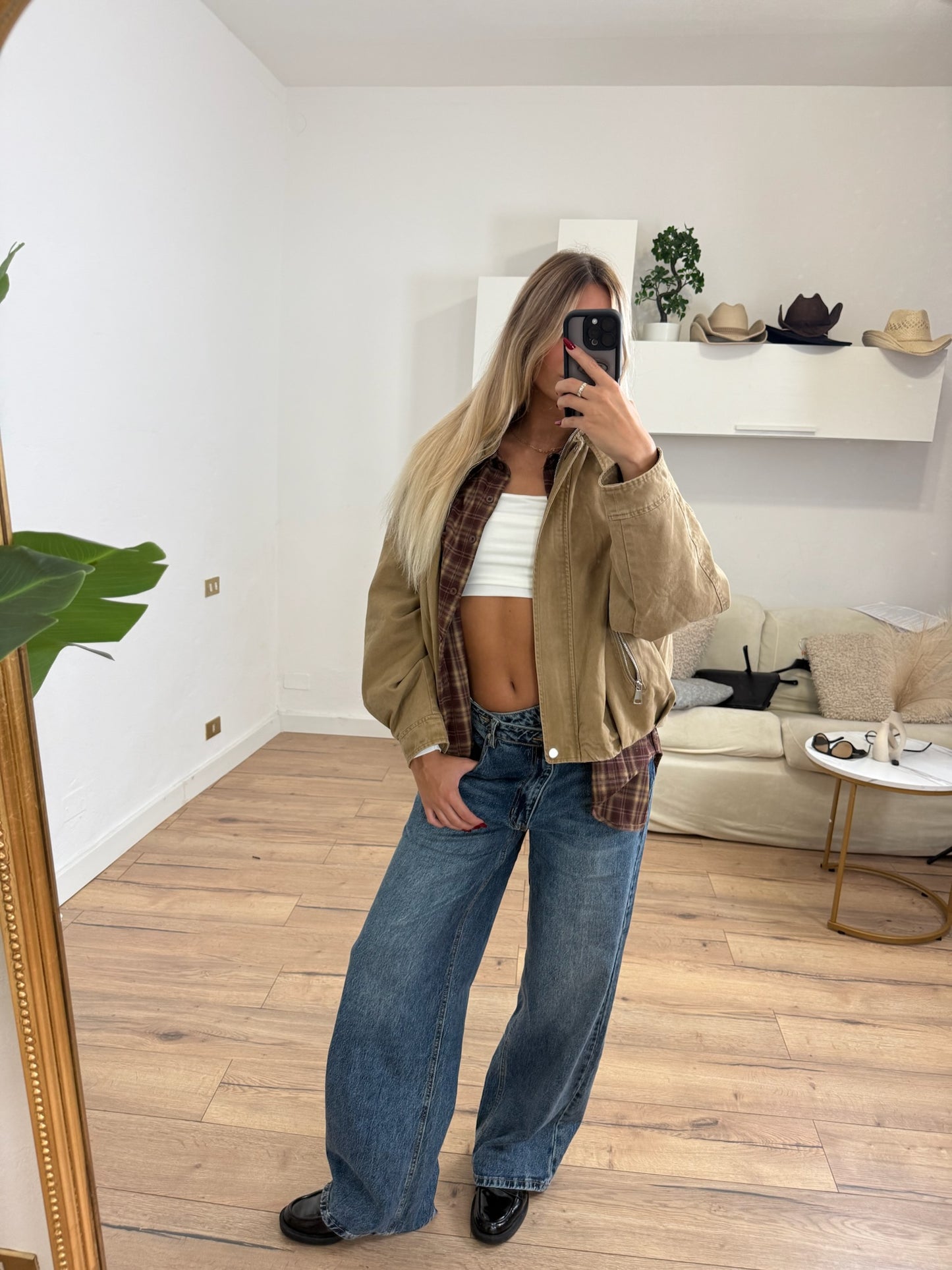 Bomber Hazel beige