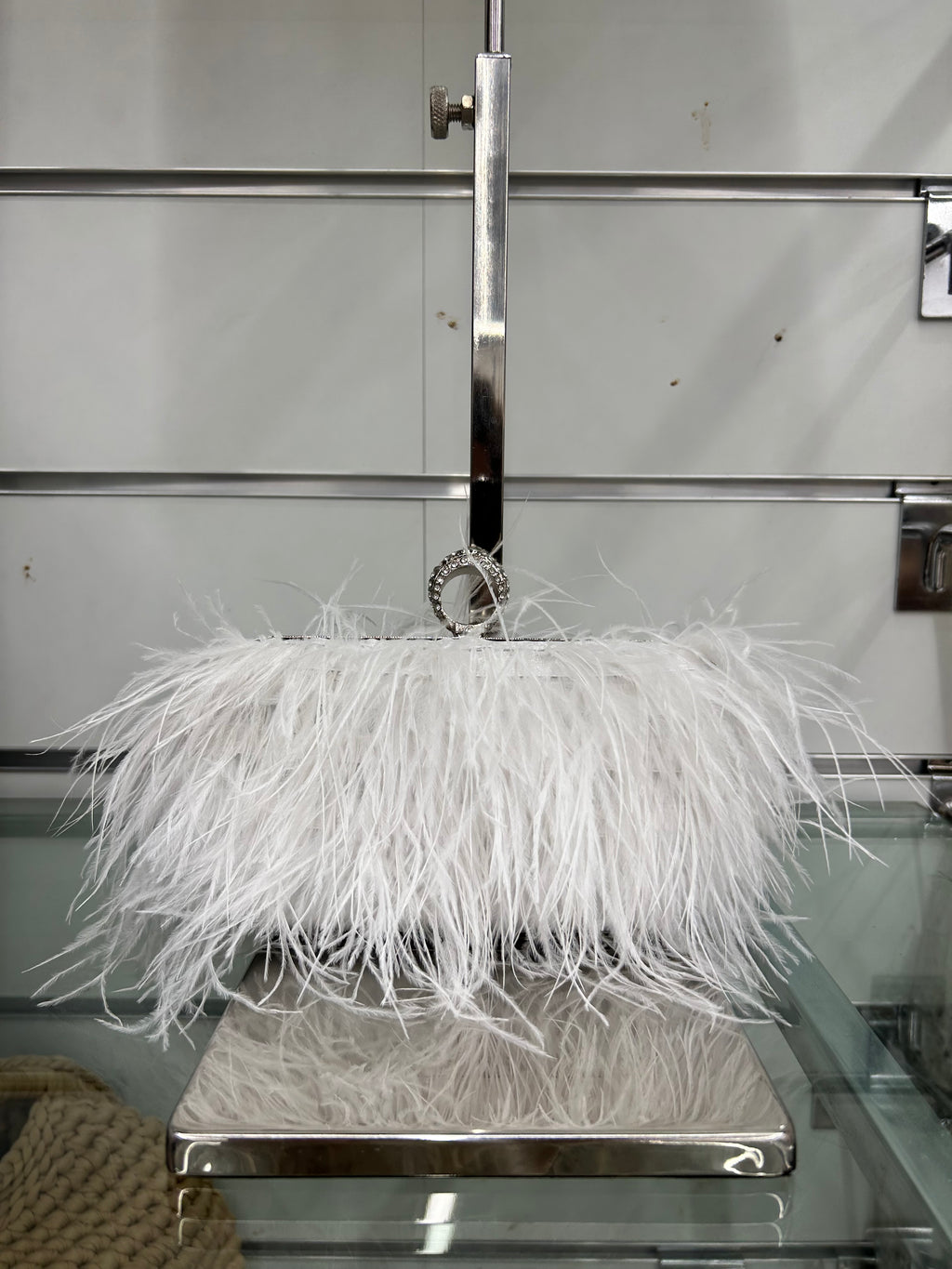 Pochette LUXURY - bianca