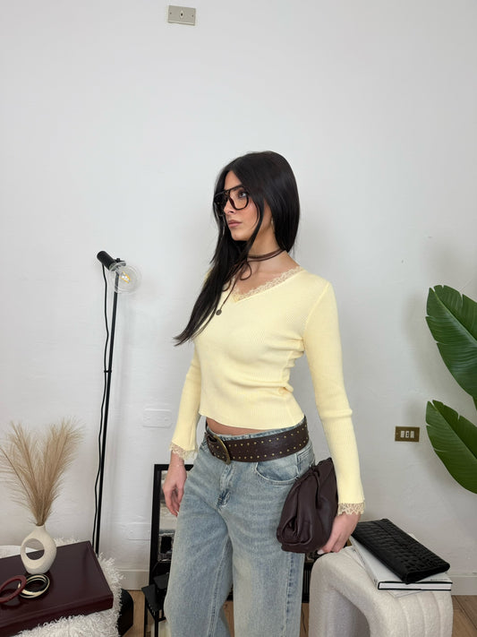 Maglia LAYLA - gialla