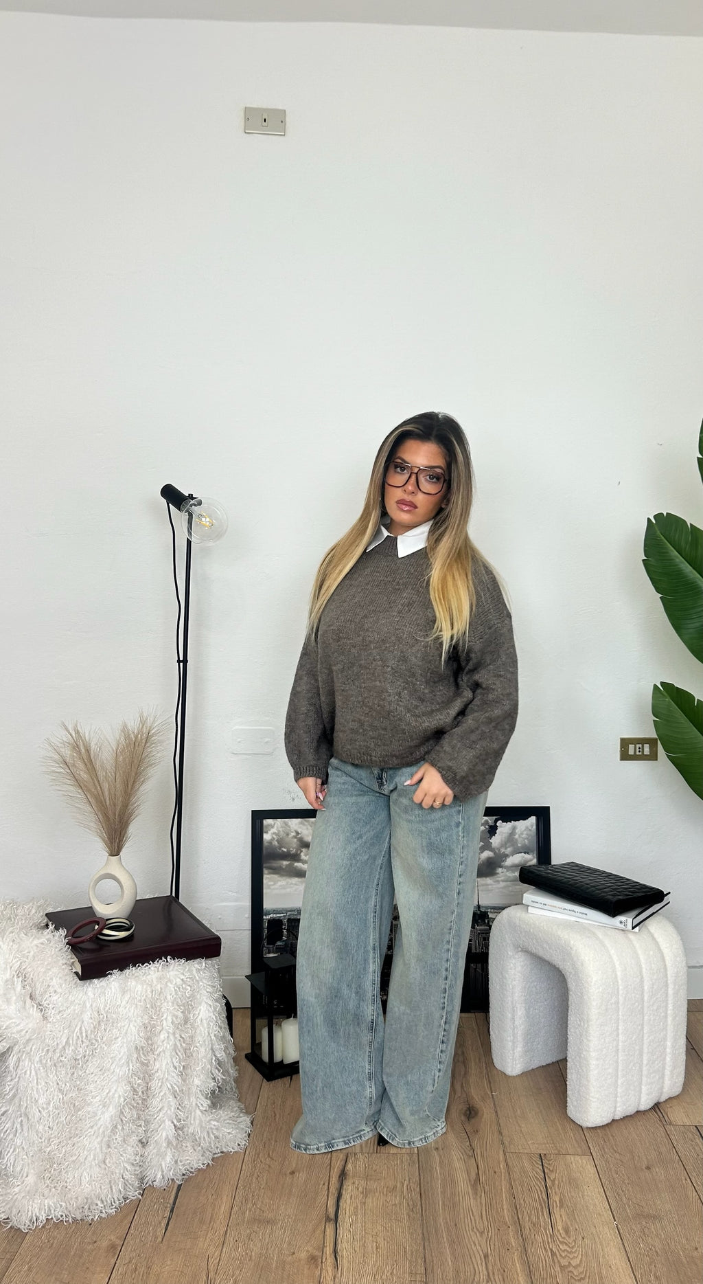 Maglione SOFT - tortora