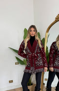 Pre order Cardigan St.Moritz Bordeaux