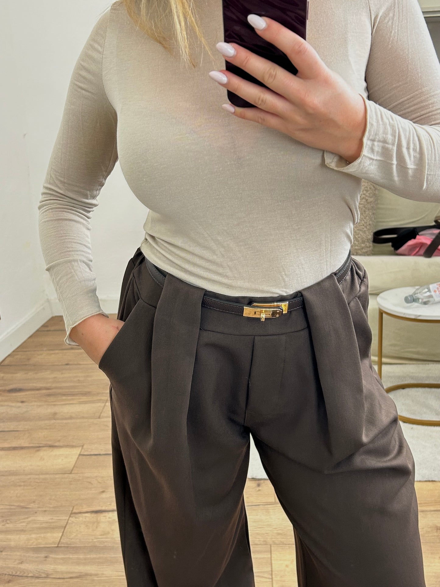 Cintura Classy marrone