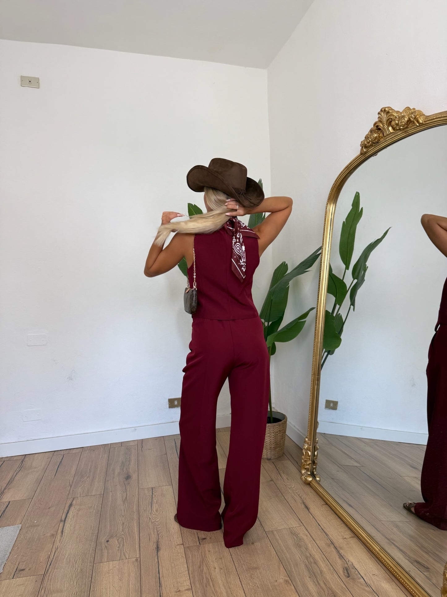 Coordinato Soho burgundy