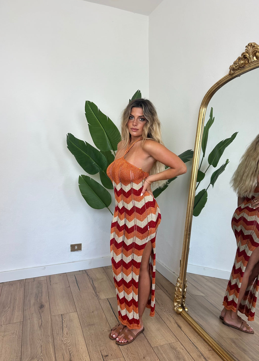 Abito Serena arancione