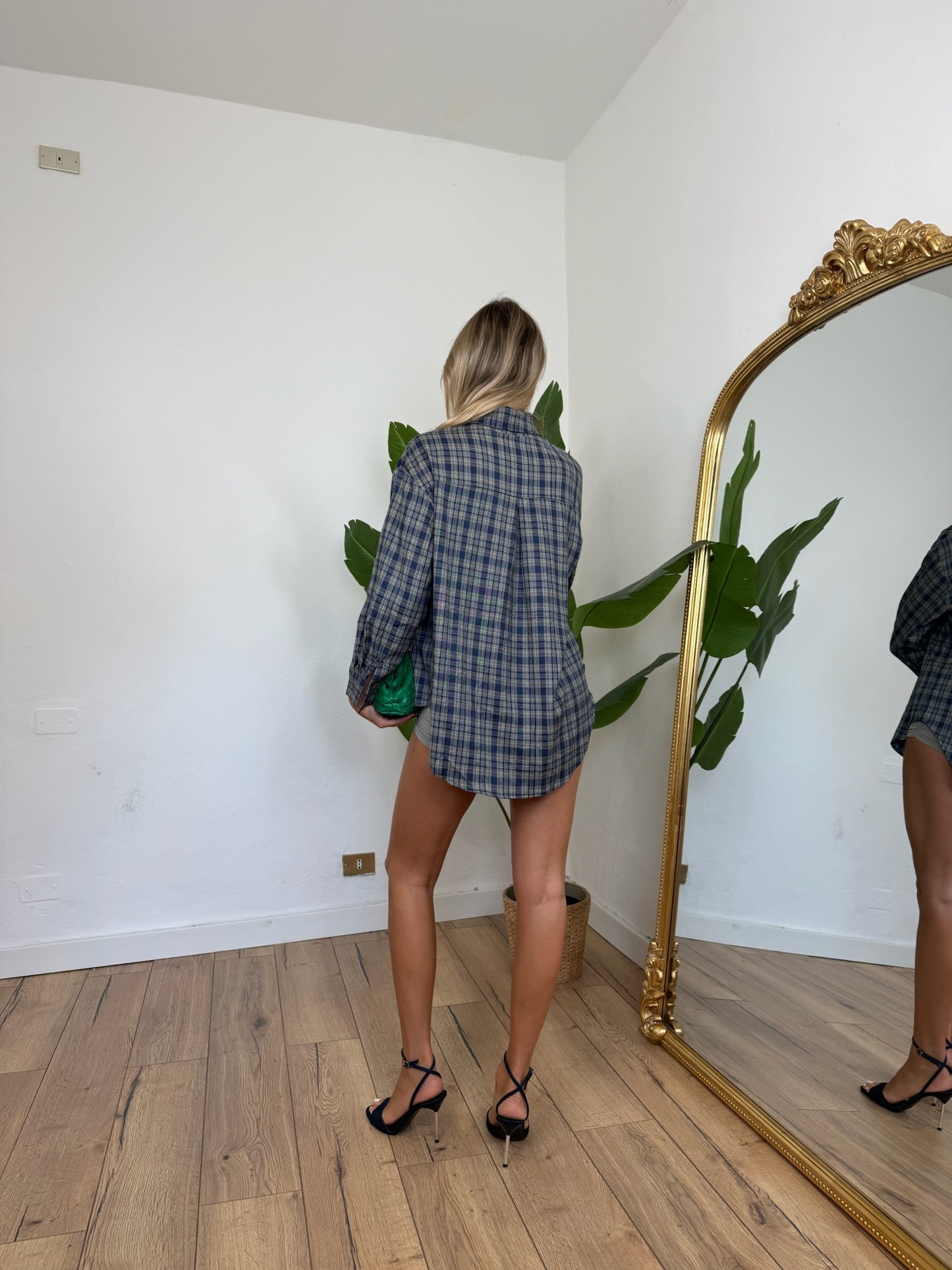 Camicia Texas blu