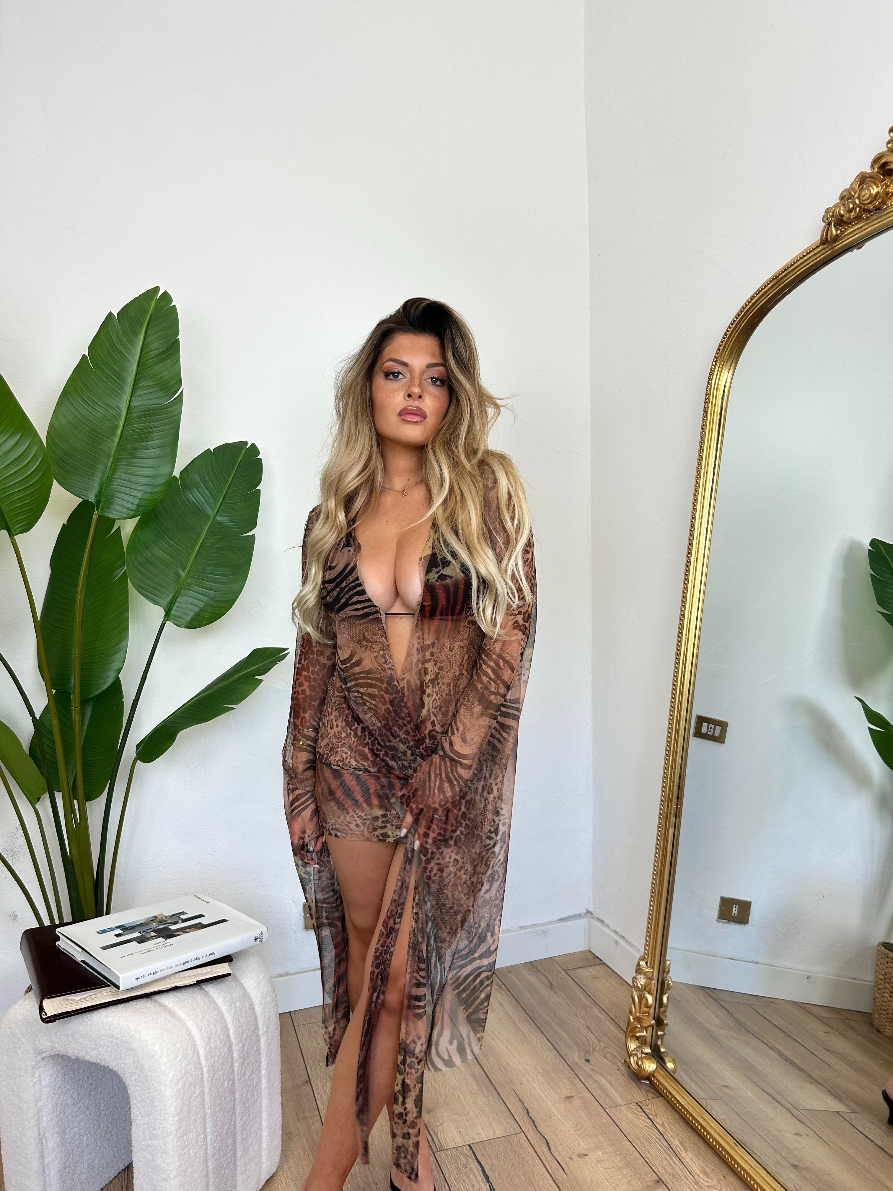 Copricostume IBIZA - leopardato