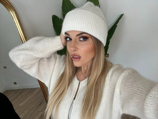 Cappello Dolomiti bianco